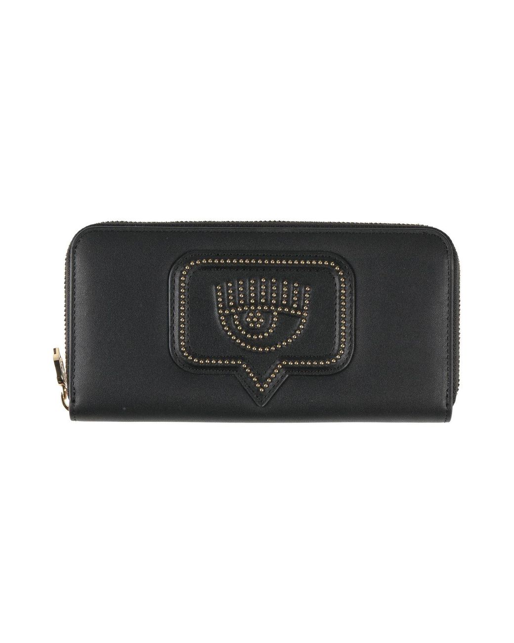 Chiara Ferragni Black Wallet
