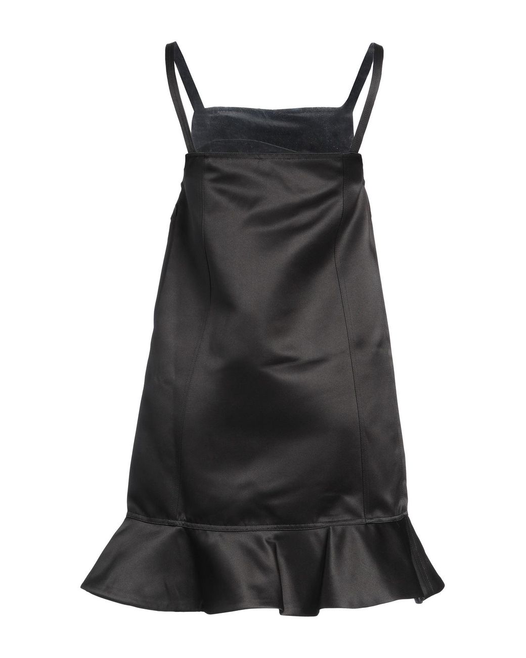 Ganni Black Mini Dress
