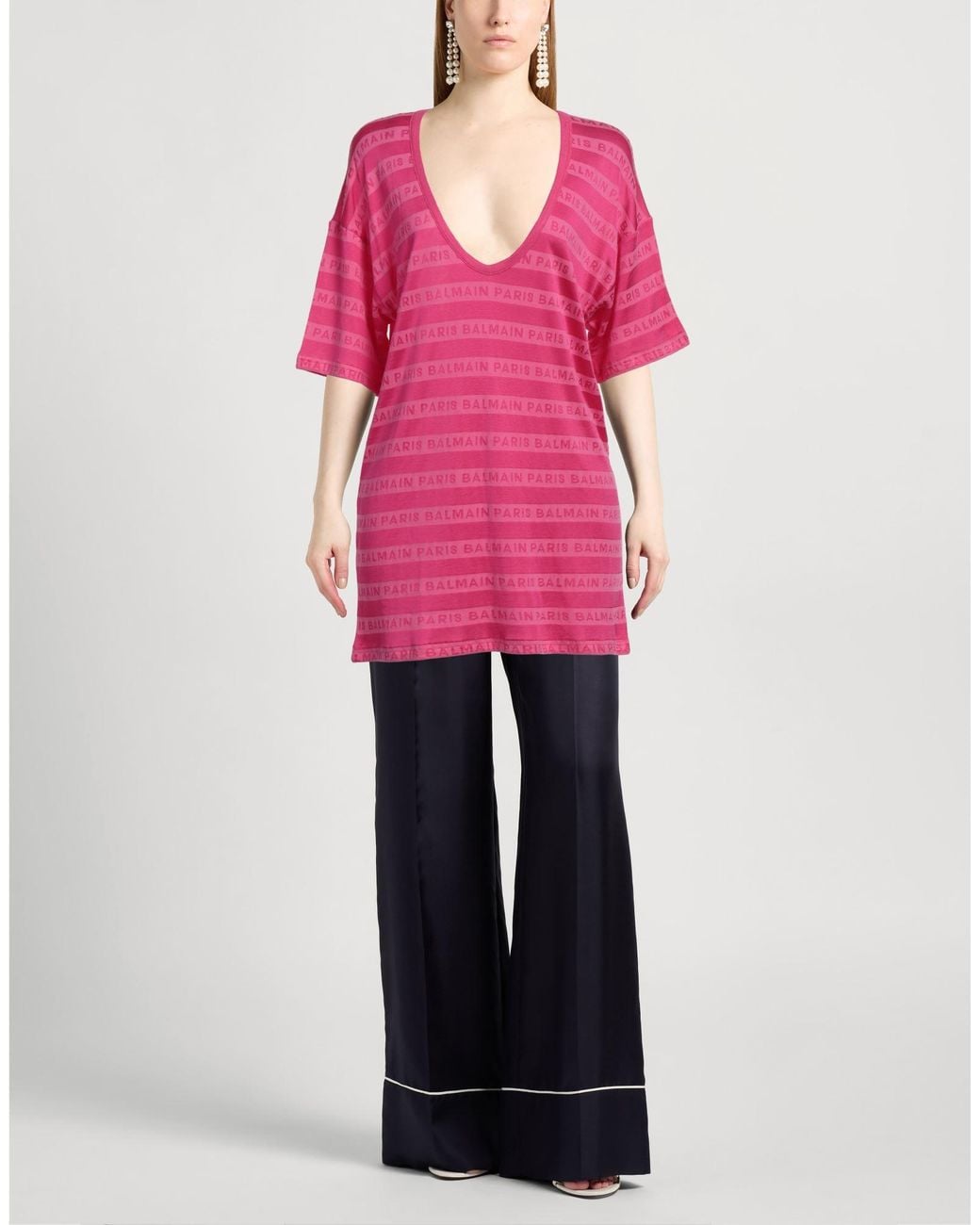 Balmain Pink T-Shirt
