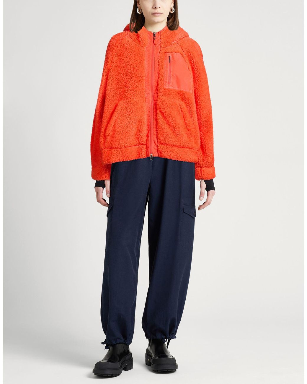 Parajumpers Orange Shearling & Teddy
