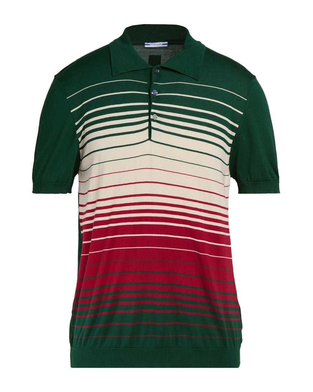 Jacob Cohen Green Polo Shirt Cotton for men