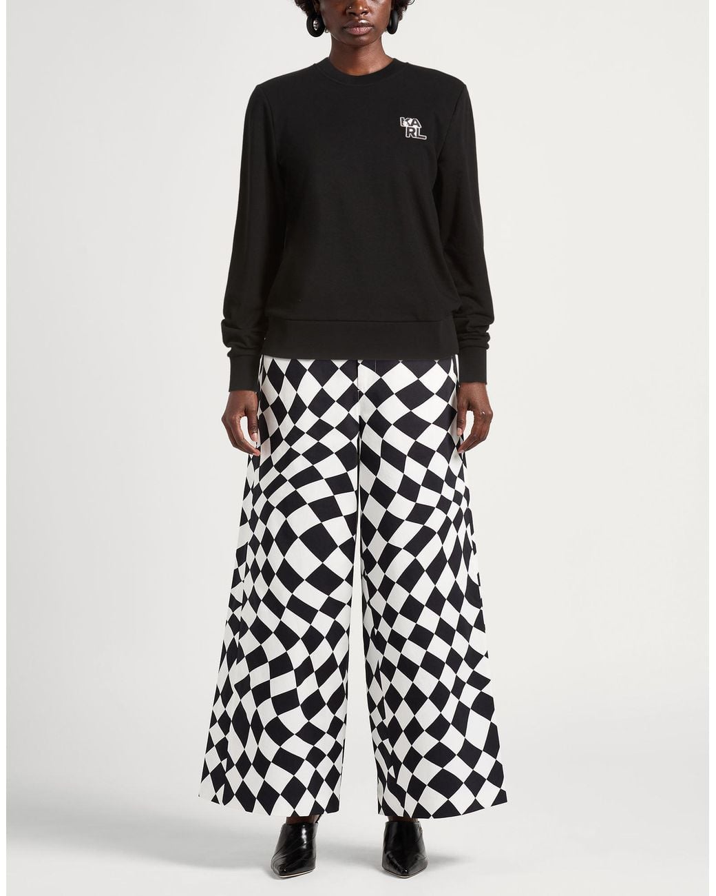 Karl Lagerfeld Black Sweatshirts