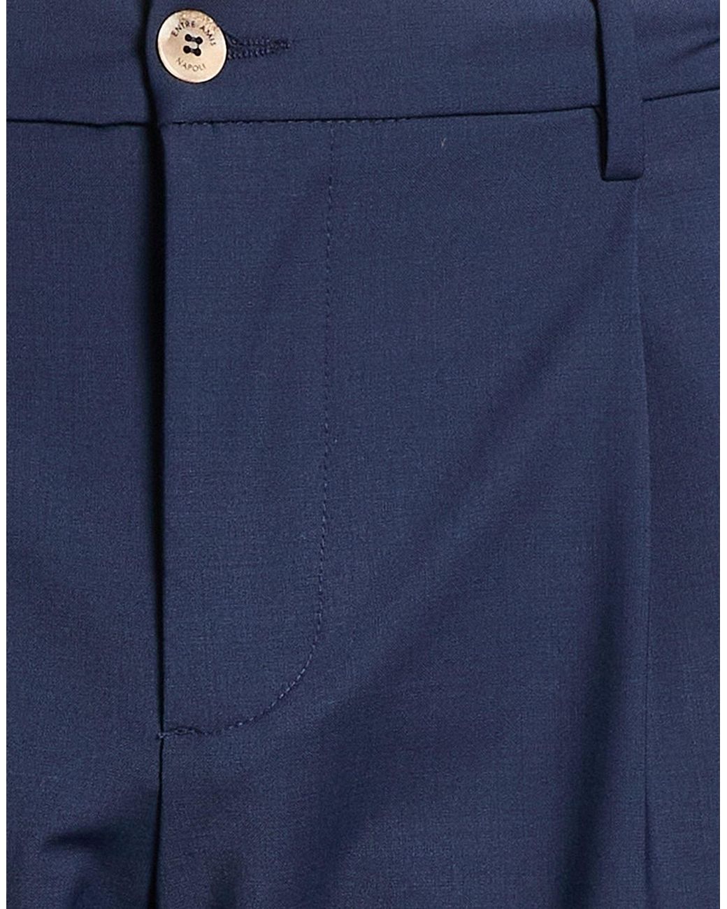 Entre Amis Blue Pants for men