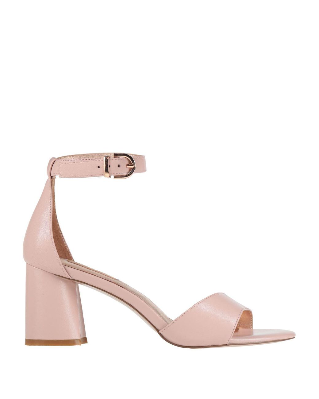 Luciano Barachini Pink Light Sandals Leather