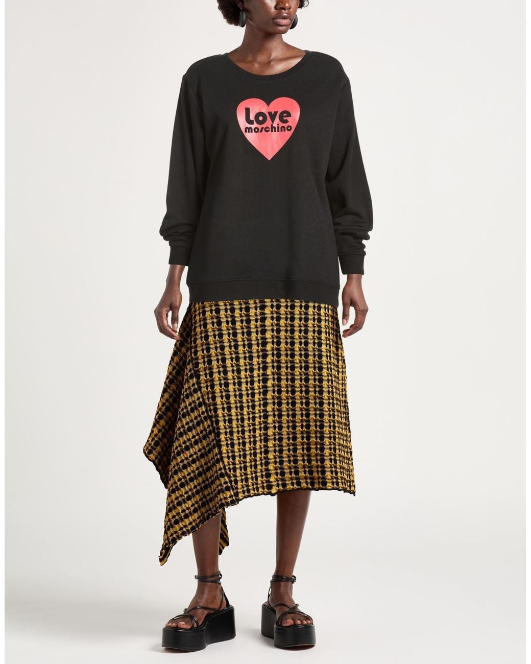 Love Moschino Black Sweatshirt