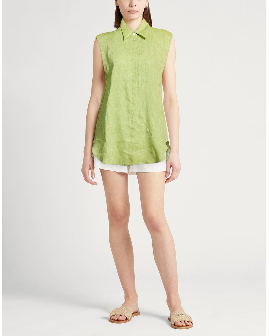 Camisa Moorer de color Green