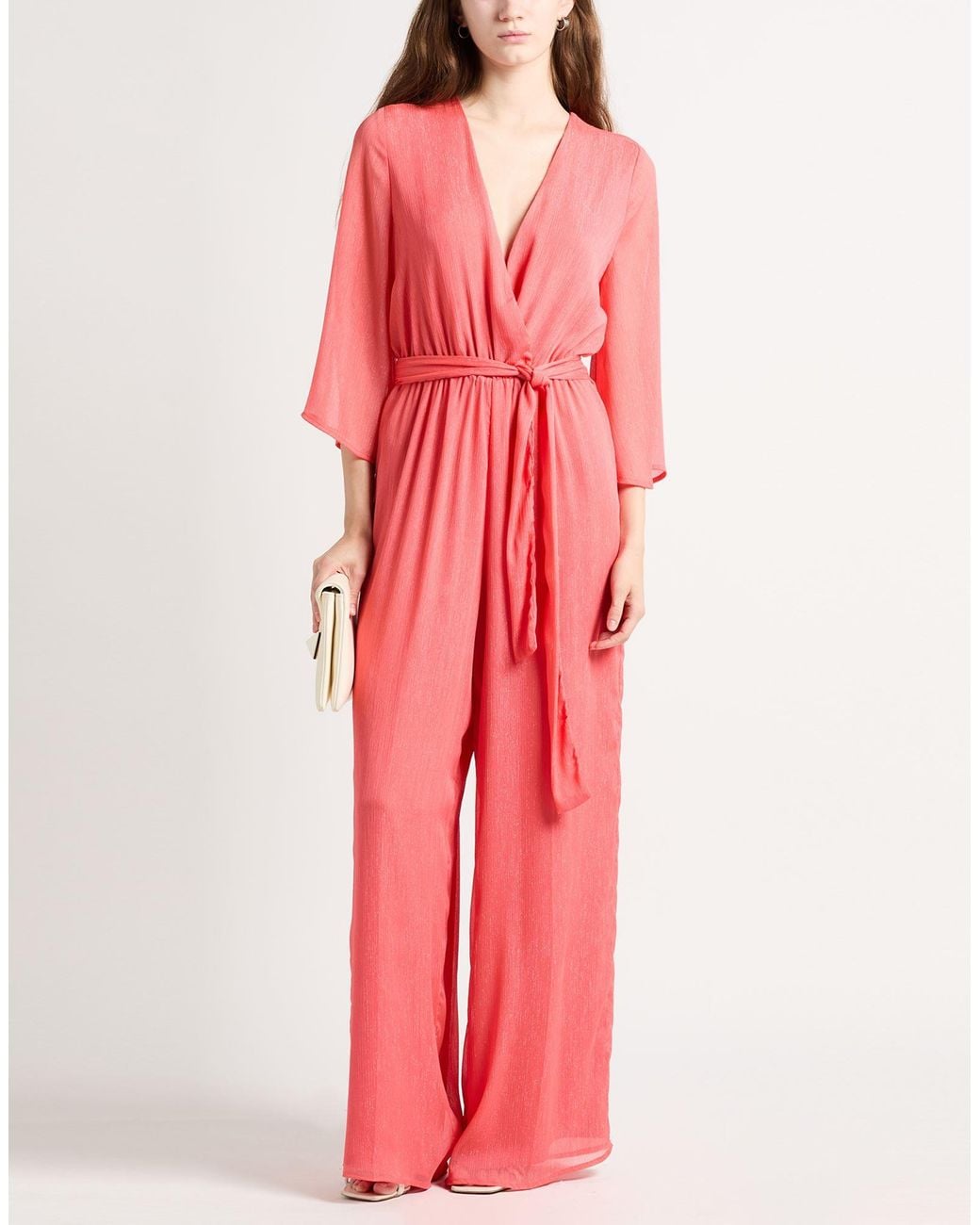 Twinset Red Jumpsuit