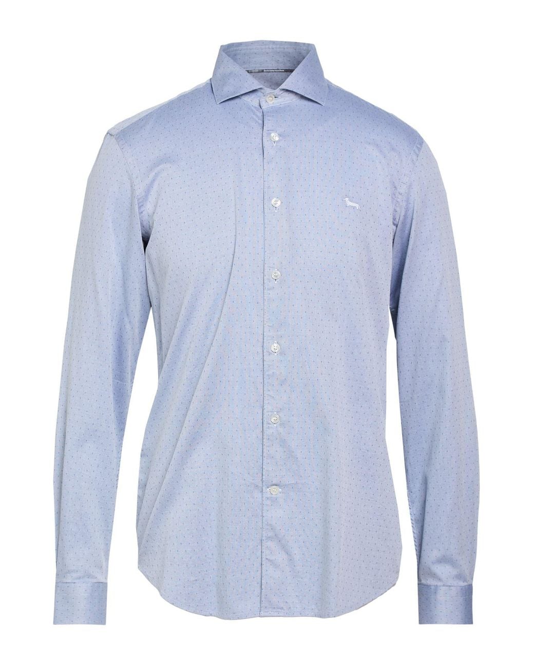 Harmont & Blaine Blue Shirt Cotton for men
