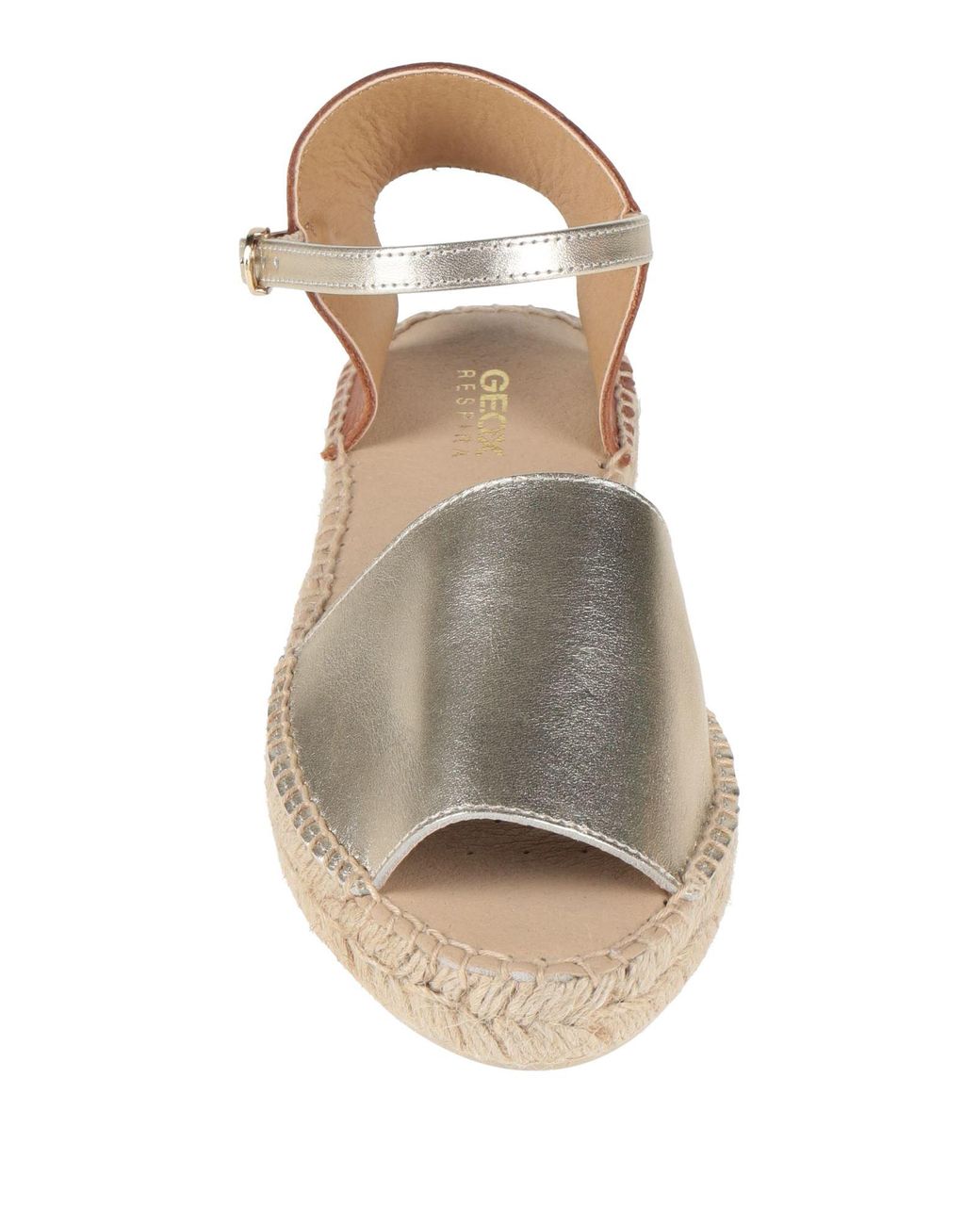 Geox Brown Espadrilles Leather