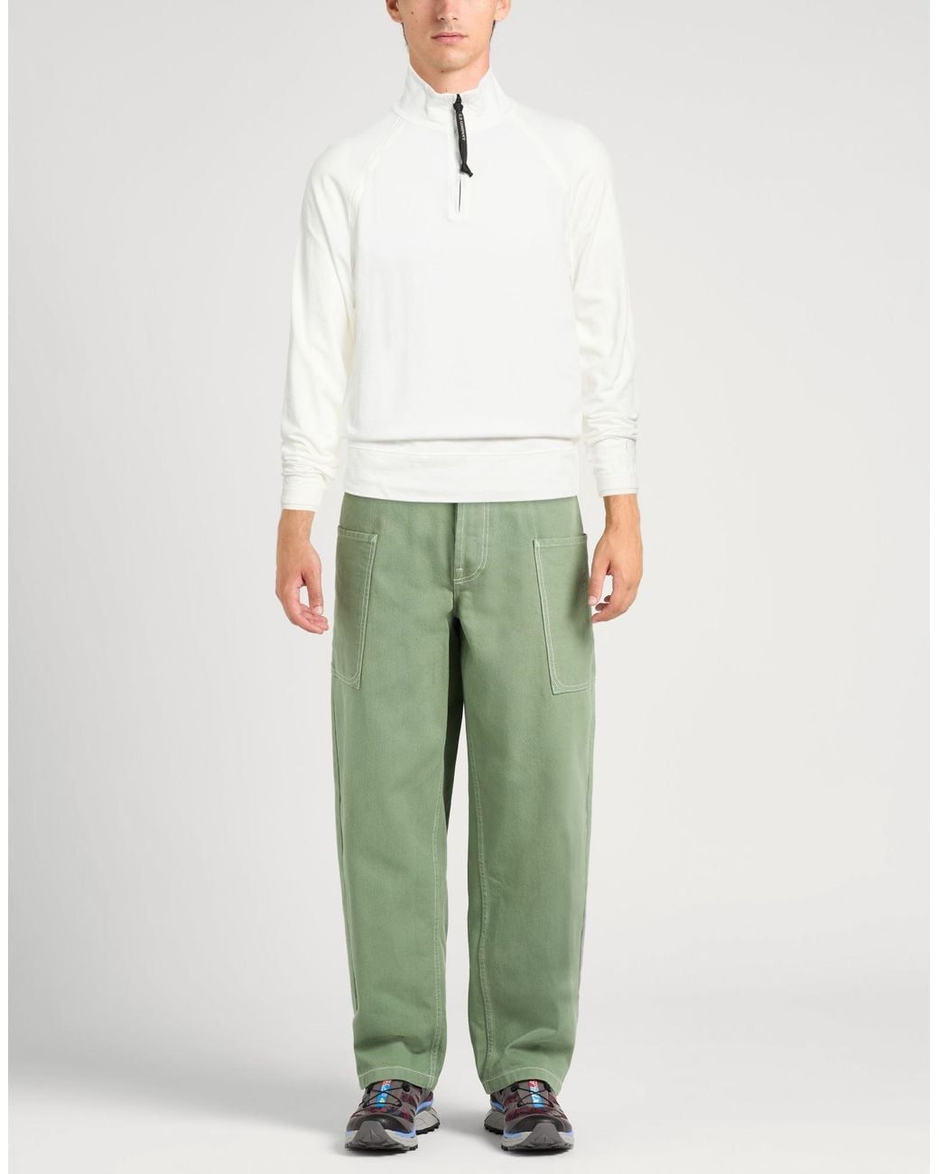C P Company White Sweatshirt for men
