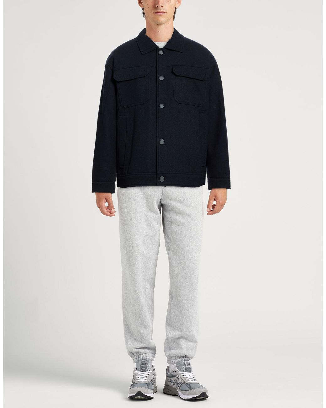 ARMANI EXCHANGE Blue Jackets for men