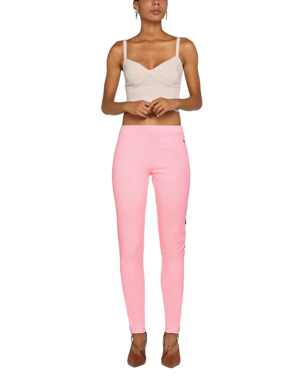Salmon pink leggings Clearance