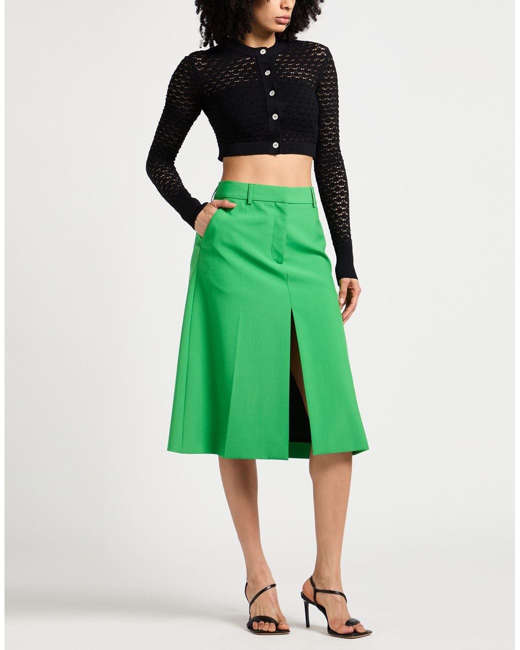 Lanvin Black Cardigan Viscose, Polyester
