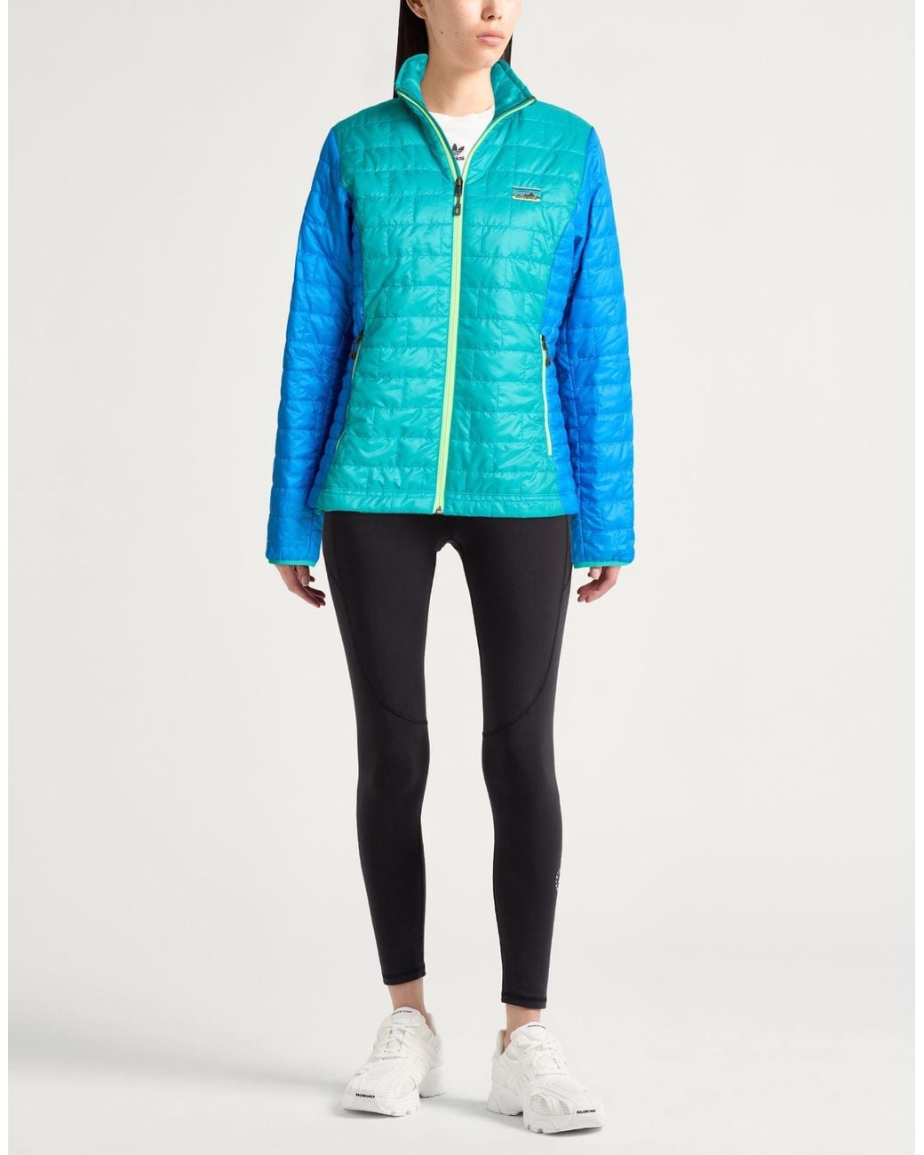 Patagonia Blue W's Nano Puff Jacket Puffer Recycled Polyester