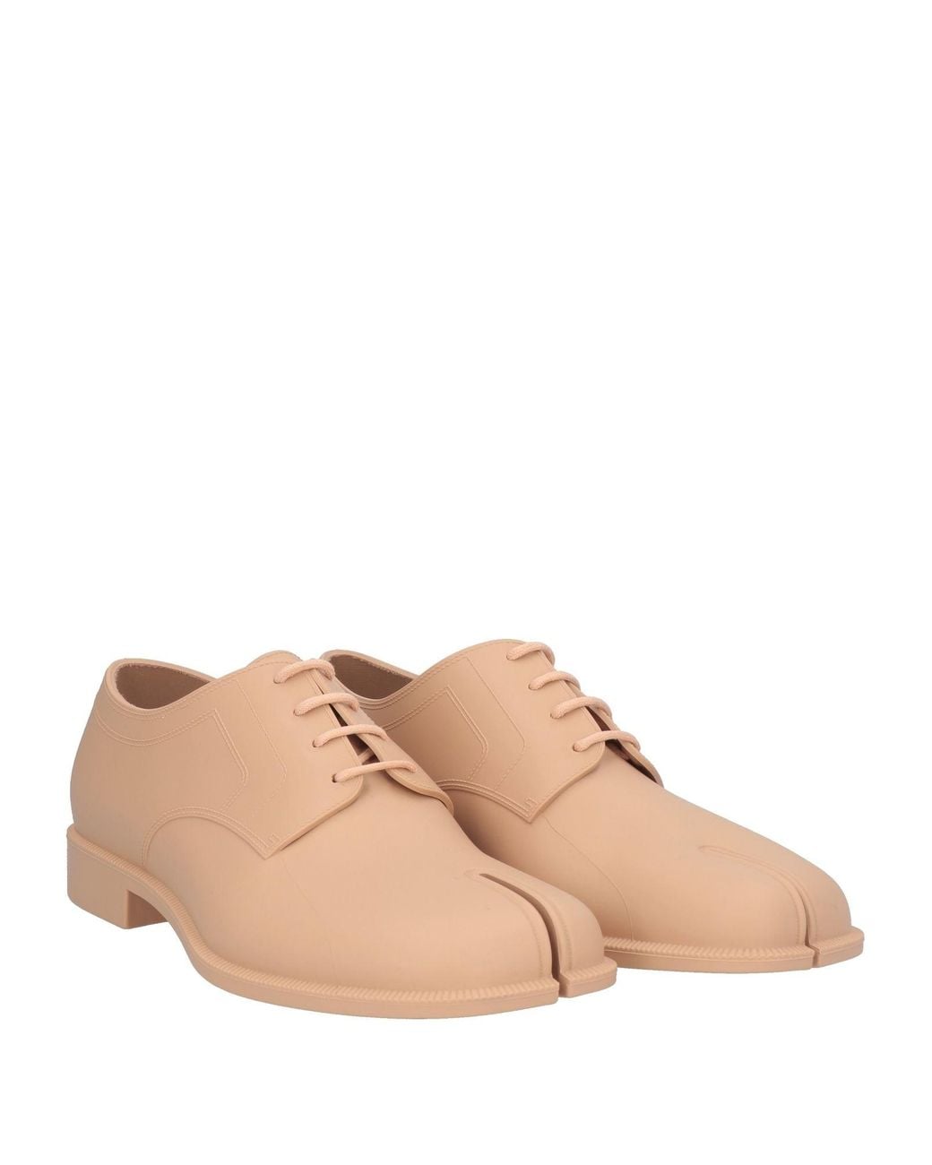 Maison Margiela Natural Lace-up Shoes