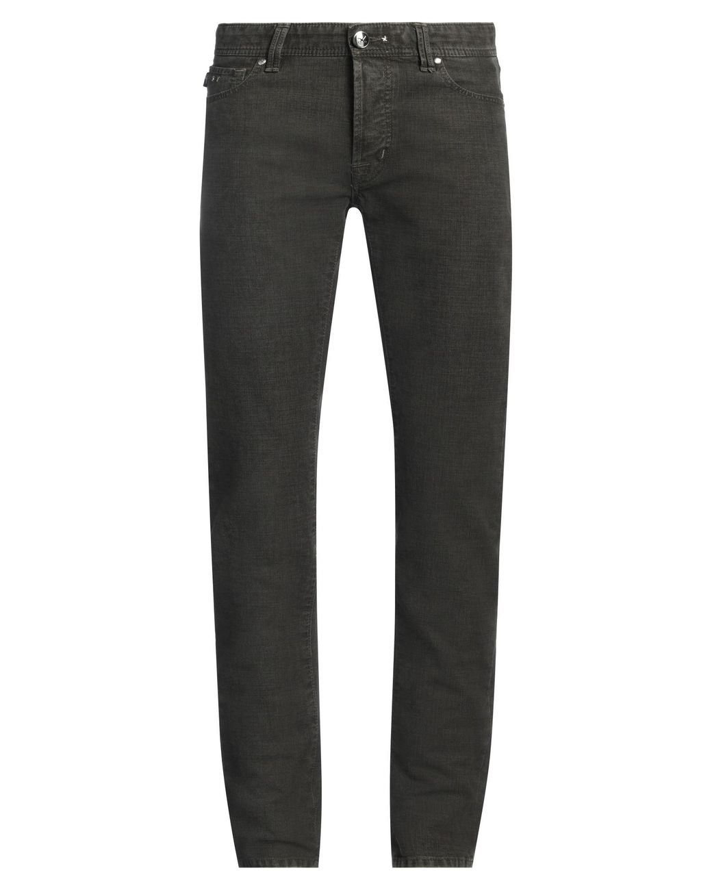 Tramarossa Gray Pants Cotton, Elastane for men