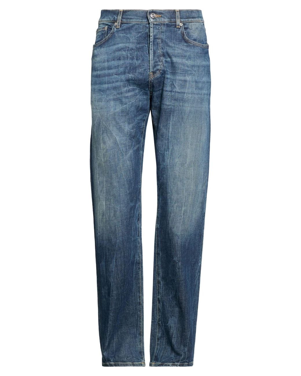 Department 5 Blue Jeans Cotton, Rubber for men