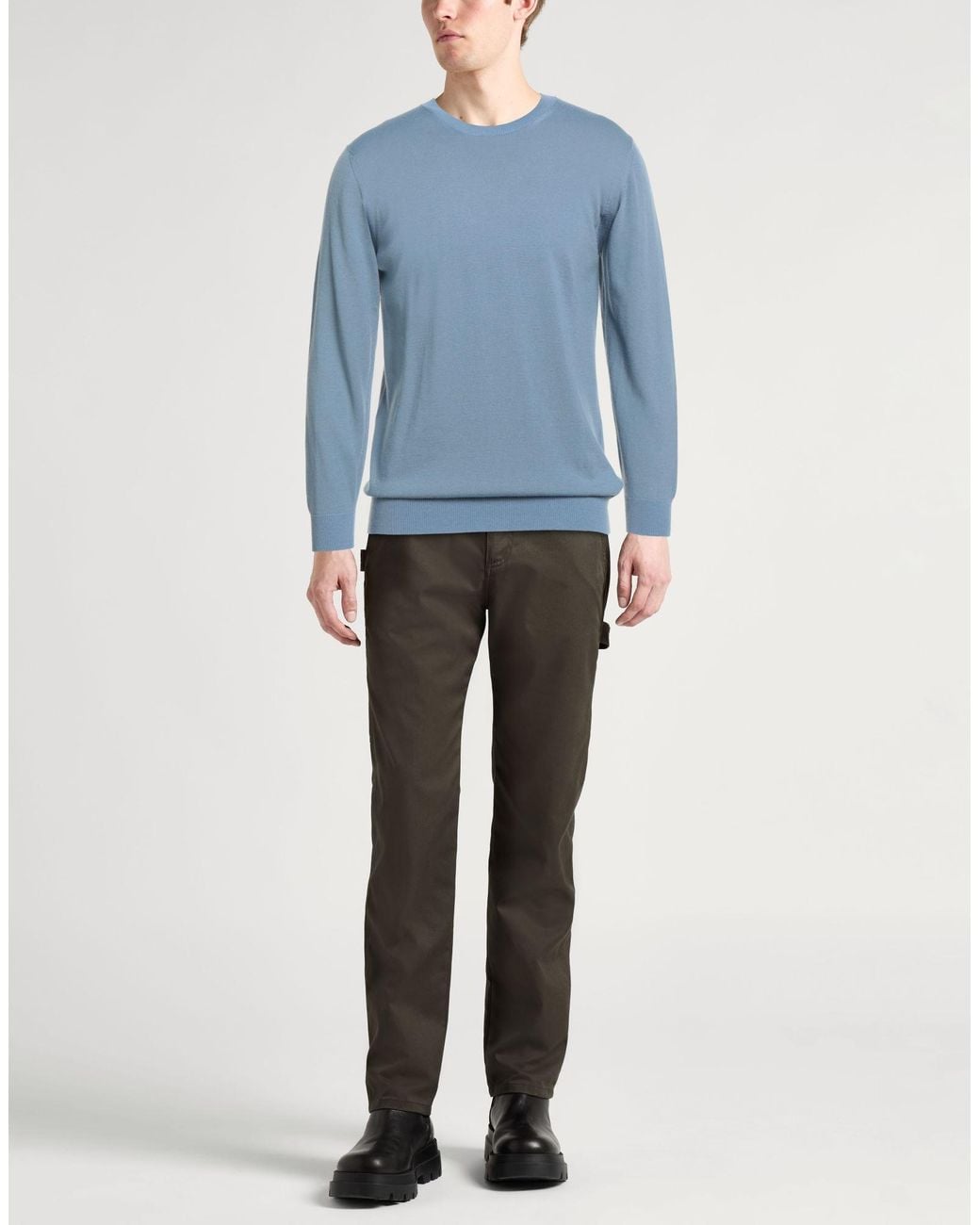Tagliatore Blue Jumper for men