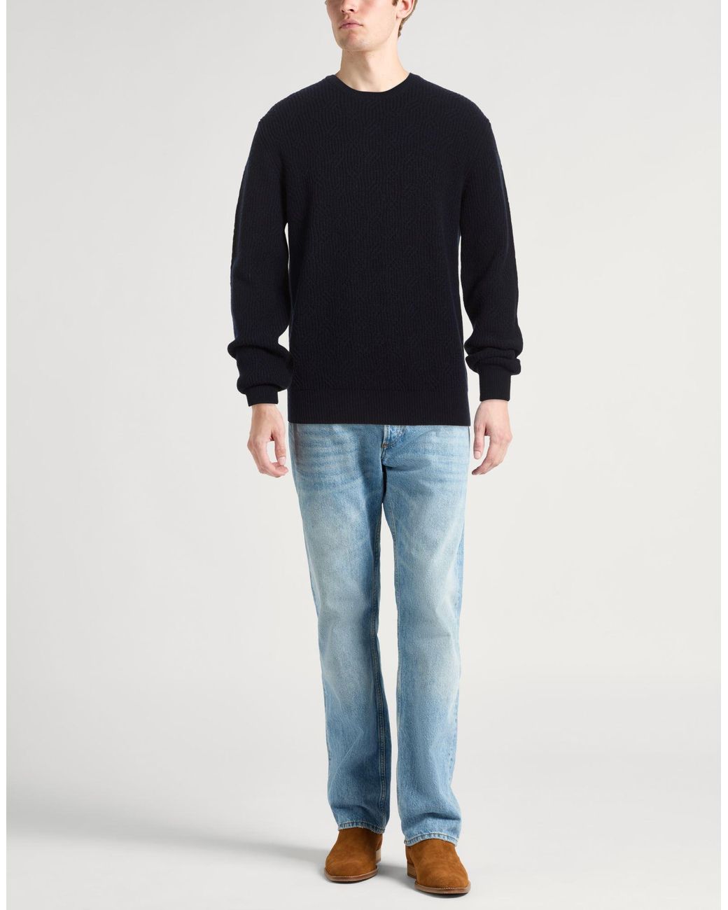 Barba Napoli Pullover in Blue für Herren