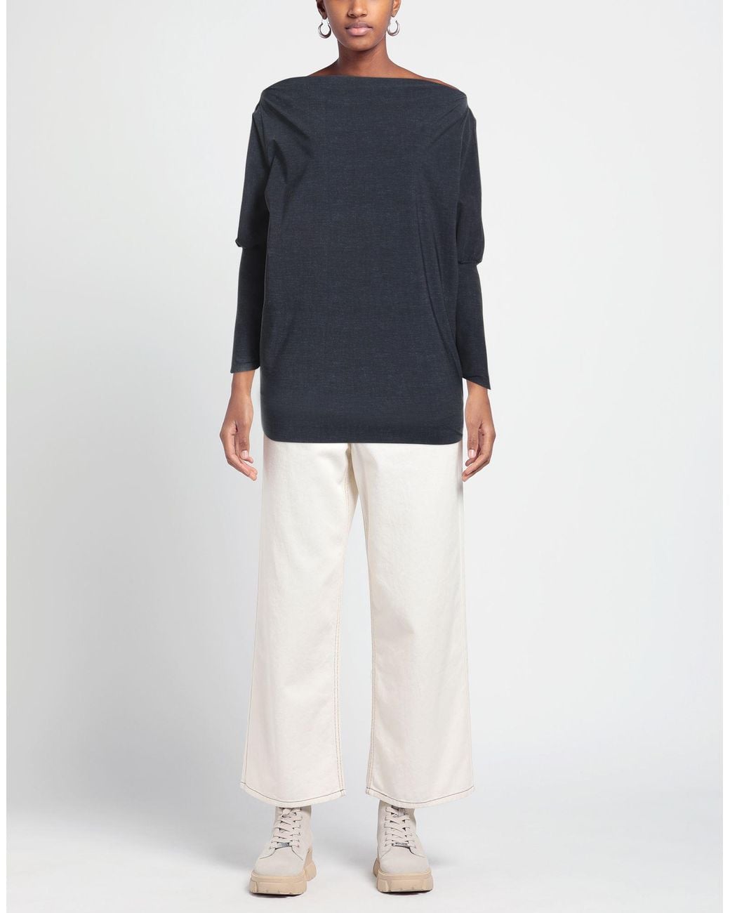 La Petite Robe Di Chiara Boni Blue Top
