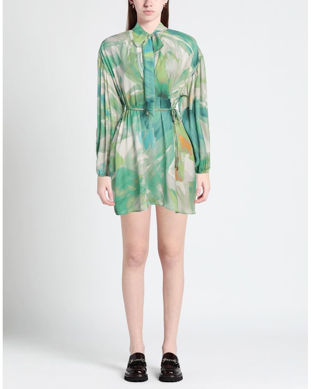 Twinset Blue Mini Dress