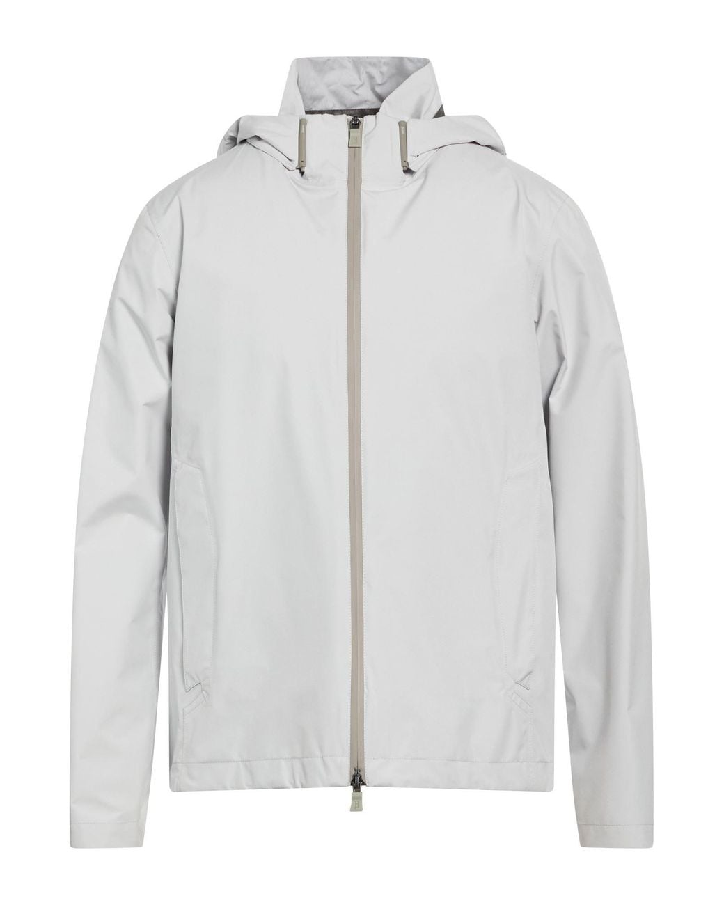 Herno Gray Light Jacket Polyester, Ptfe for men