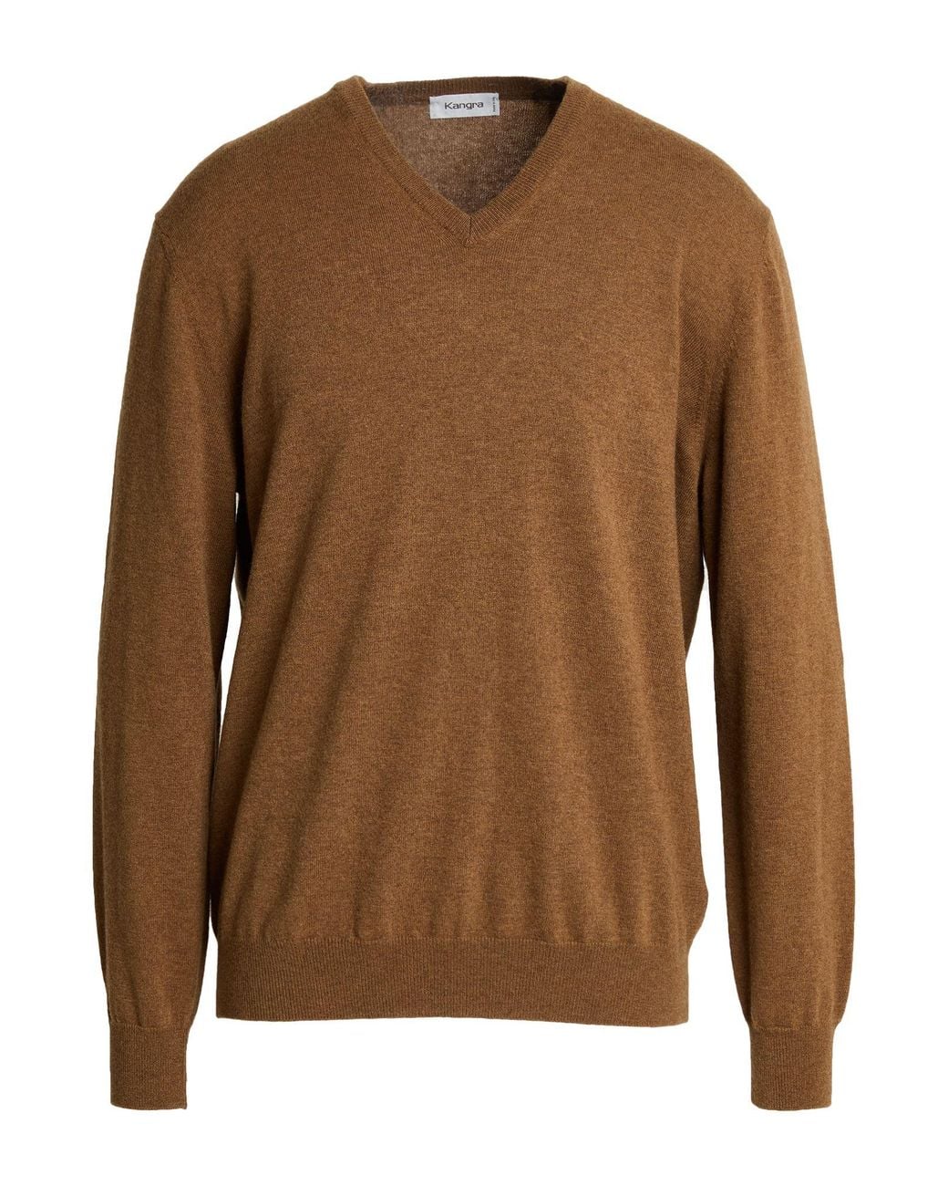 Kangra Brown Sweater Wool for men