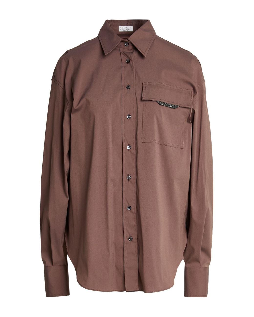 Camisa Brunello Cucinelli de color Brown
