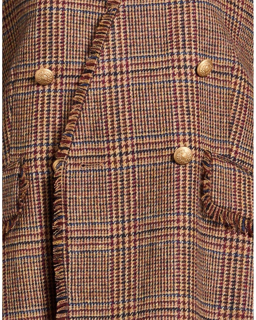 Ballantyne Brown Camel Jacket Virgin Wool