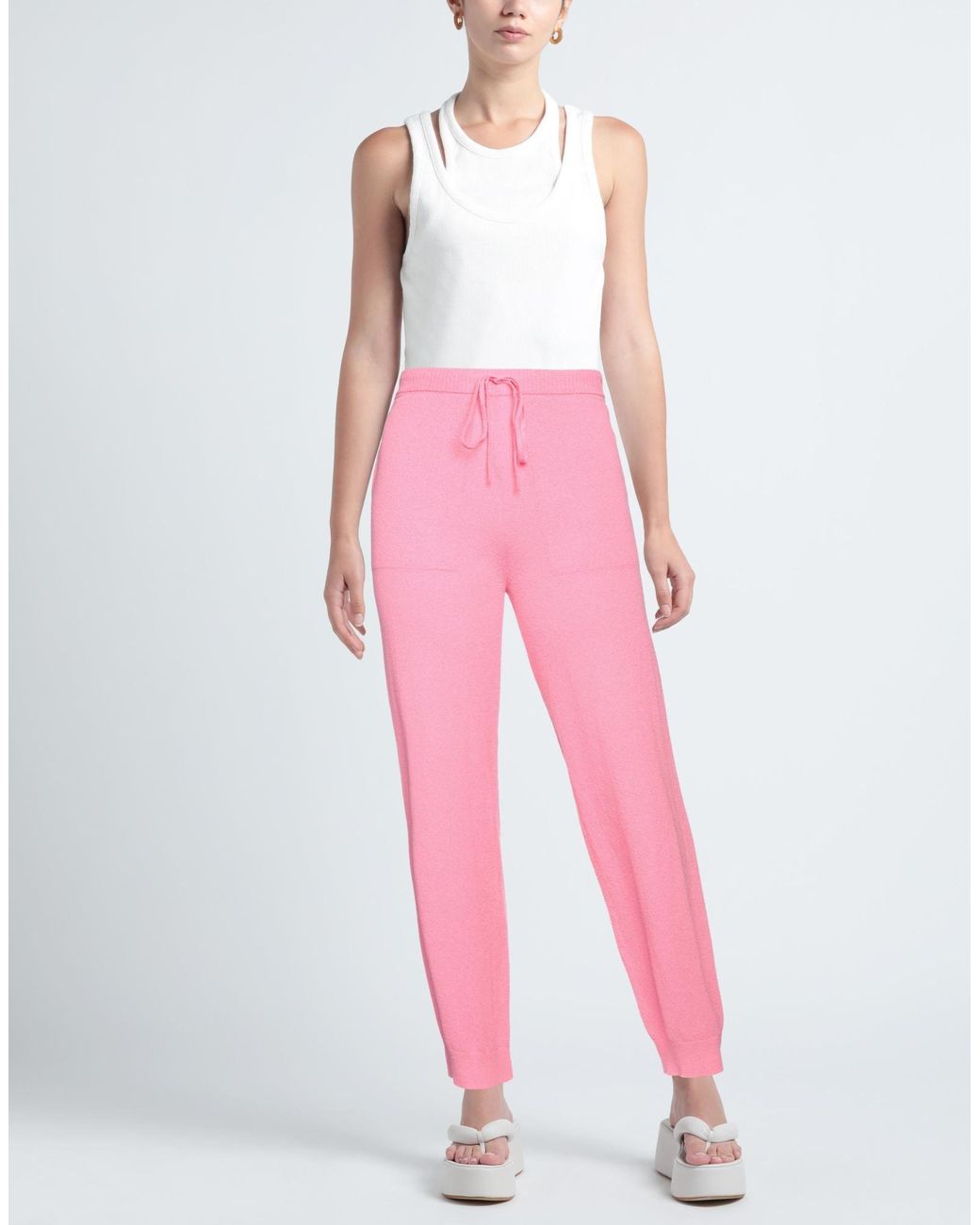 Semicouture Pink Trouser