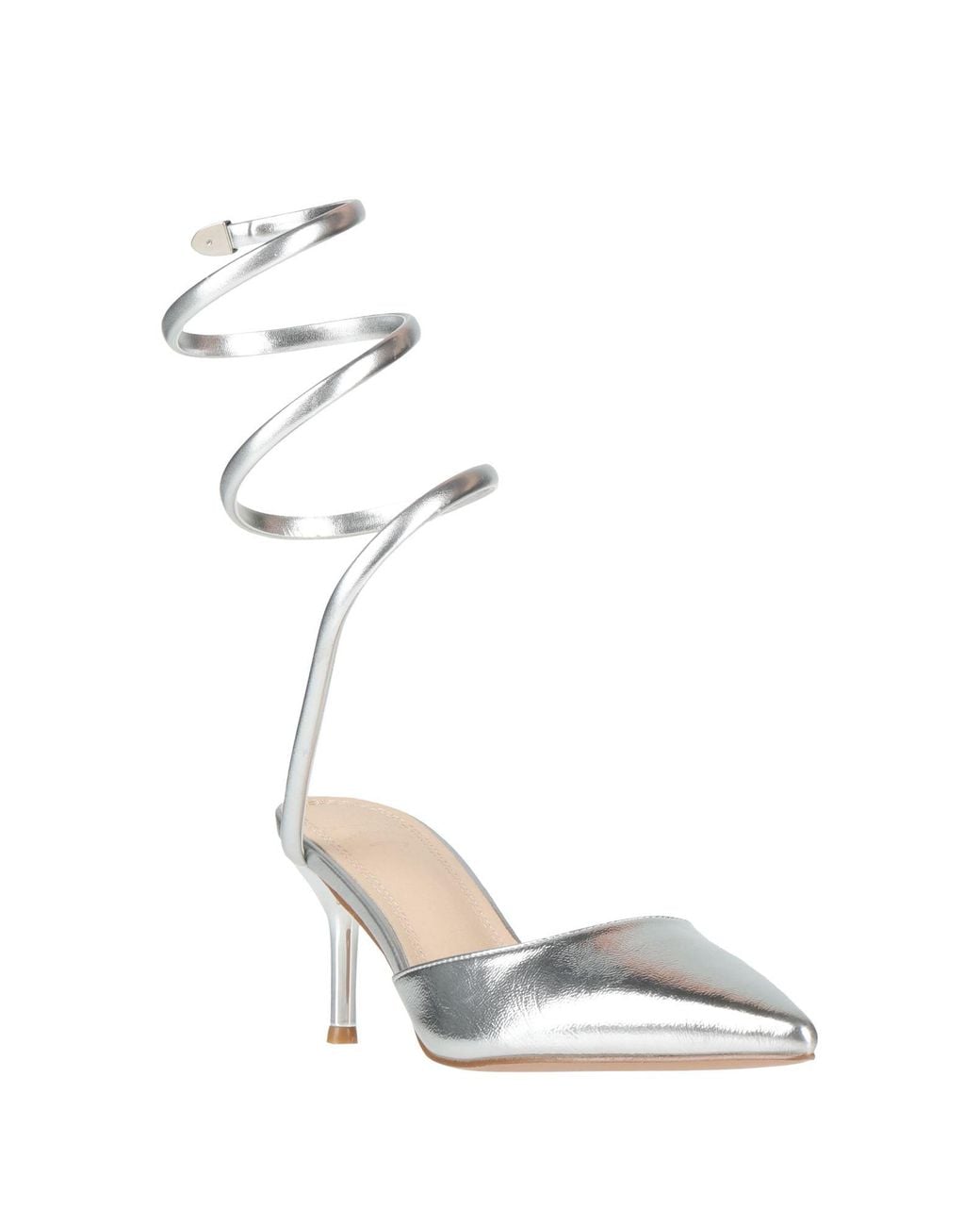 Twenty Four Haitch Metallic Pumps