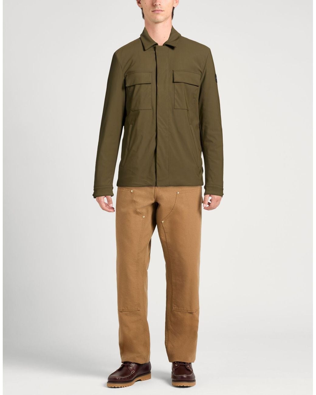 Piquadro Green Jackets for men