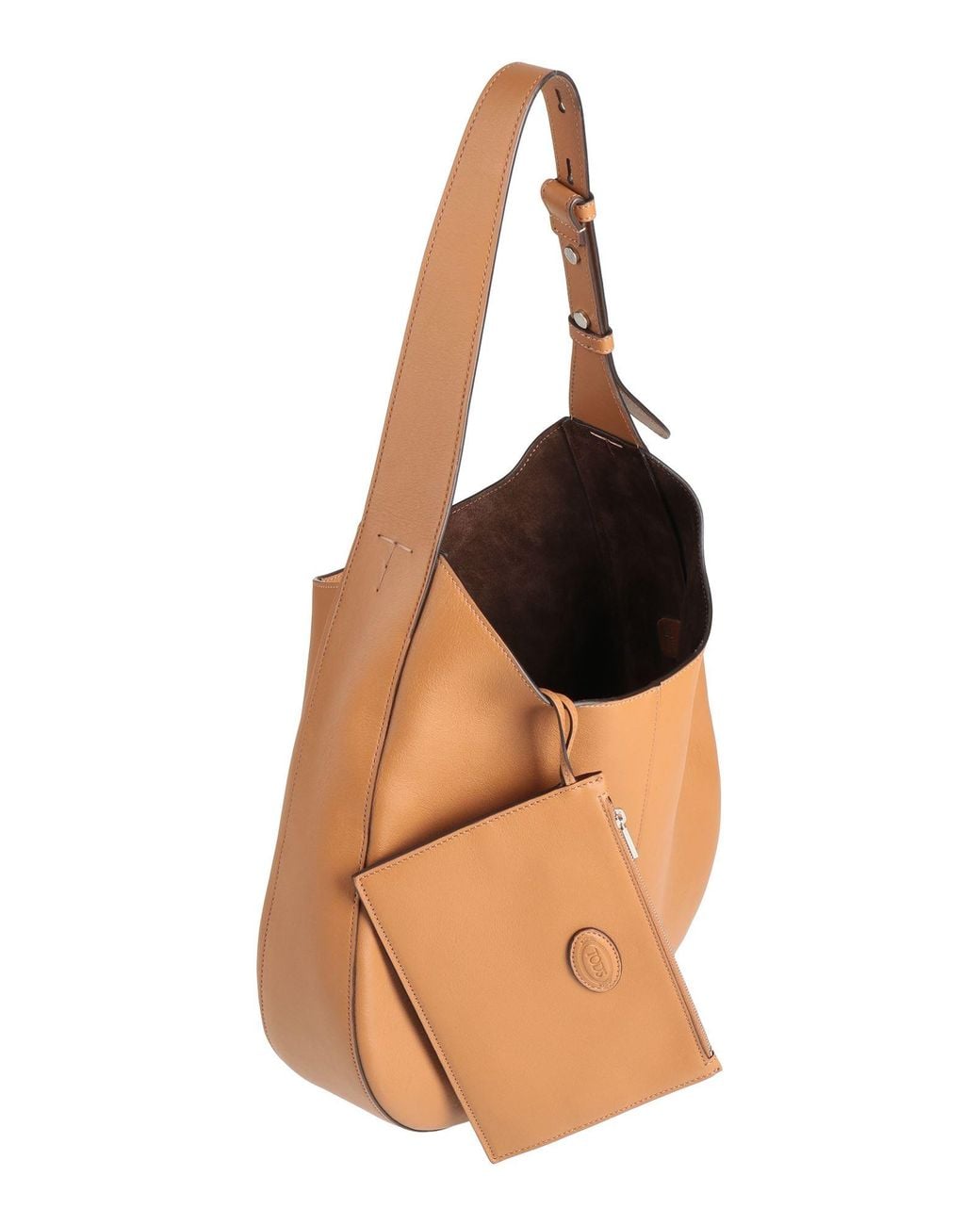 Tod's Brown Light Shoulder Bag Leather