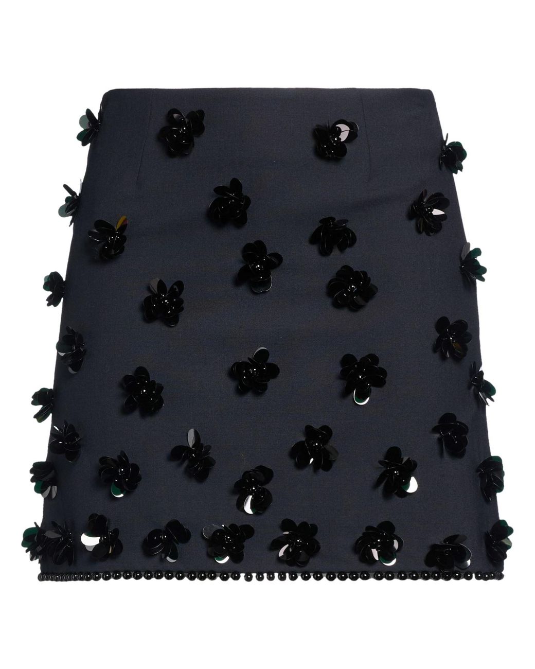 Semicouture Black Mini Skirt