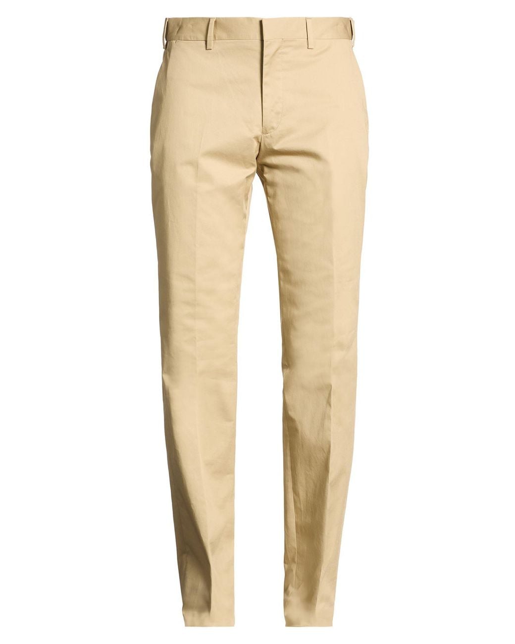 Lardini Natural Pants Cotton, Elastane for men
