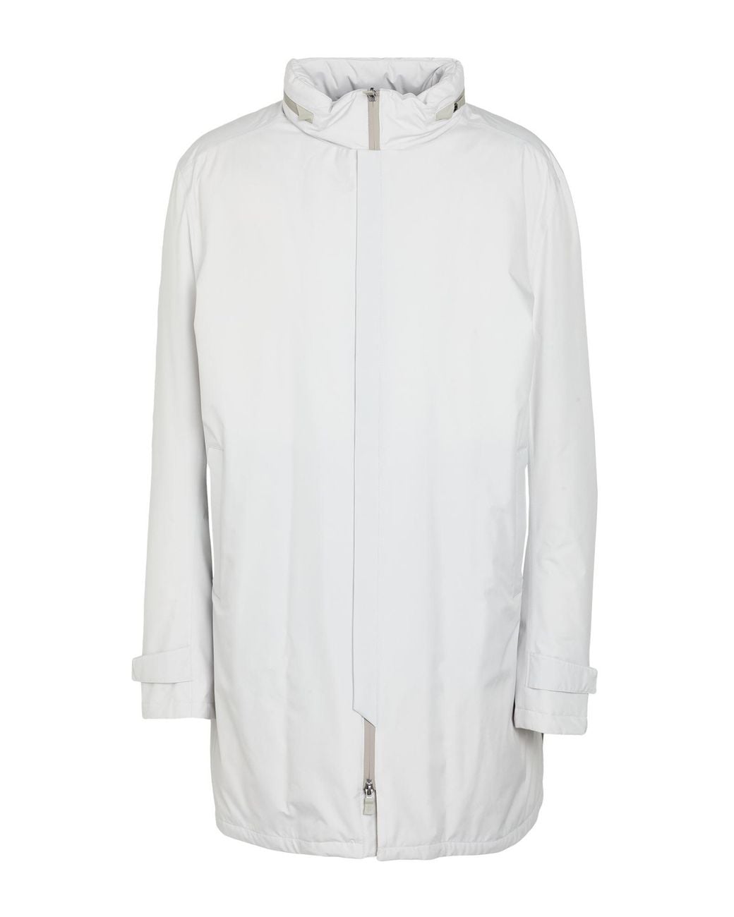 Herno White Coat Polyester, Ptfe for men