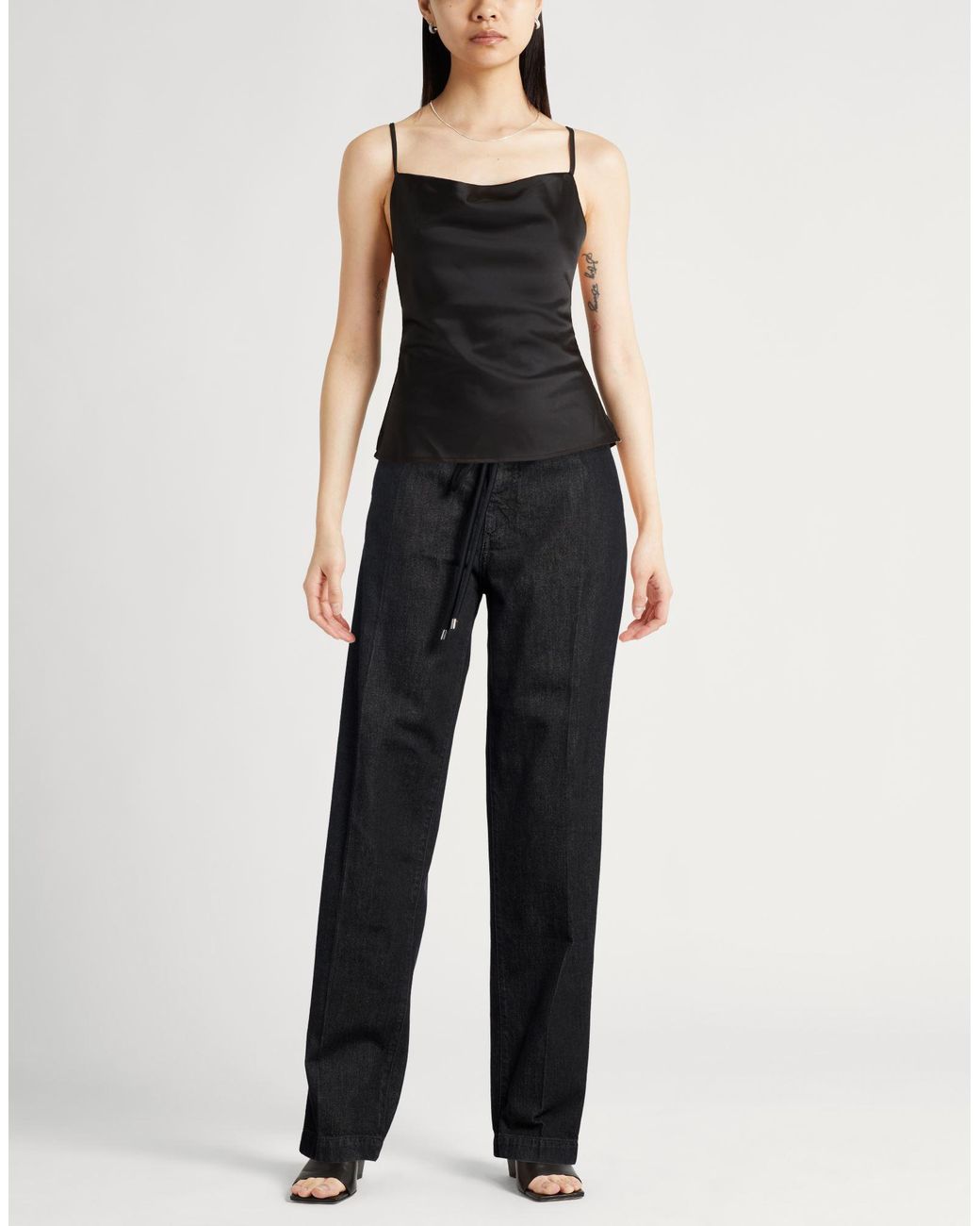 Sportmax Black Jeans Cotton