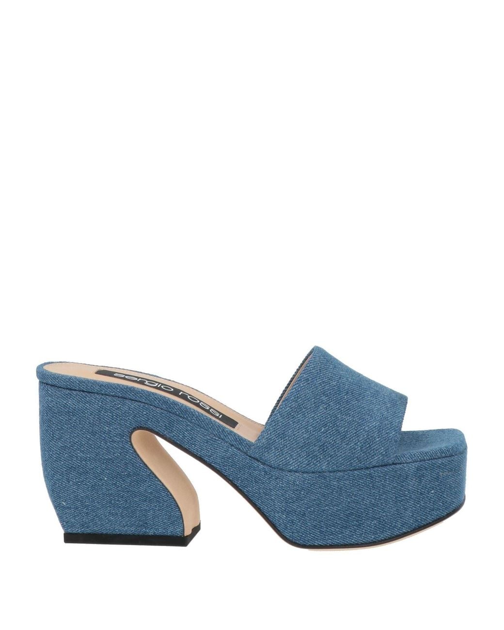 Sergio Rossi Blue Sandals