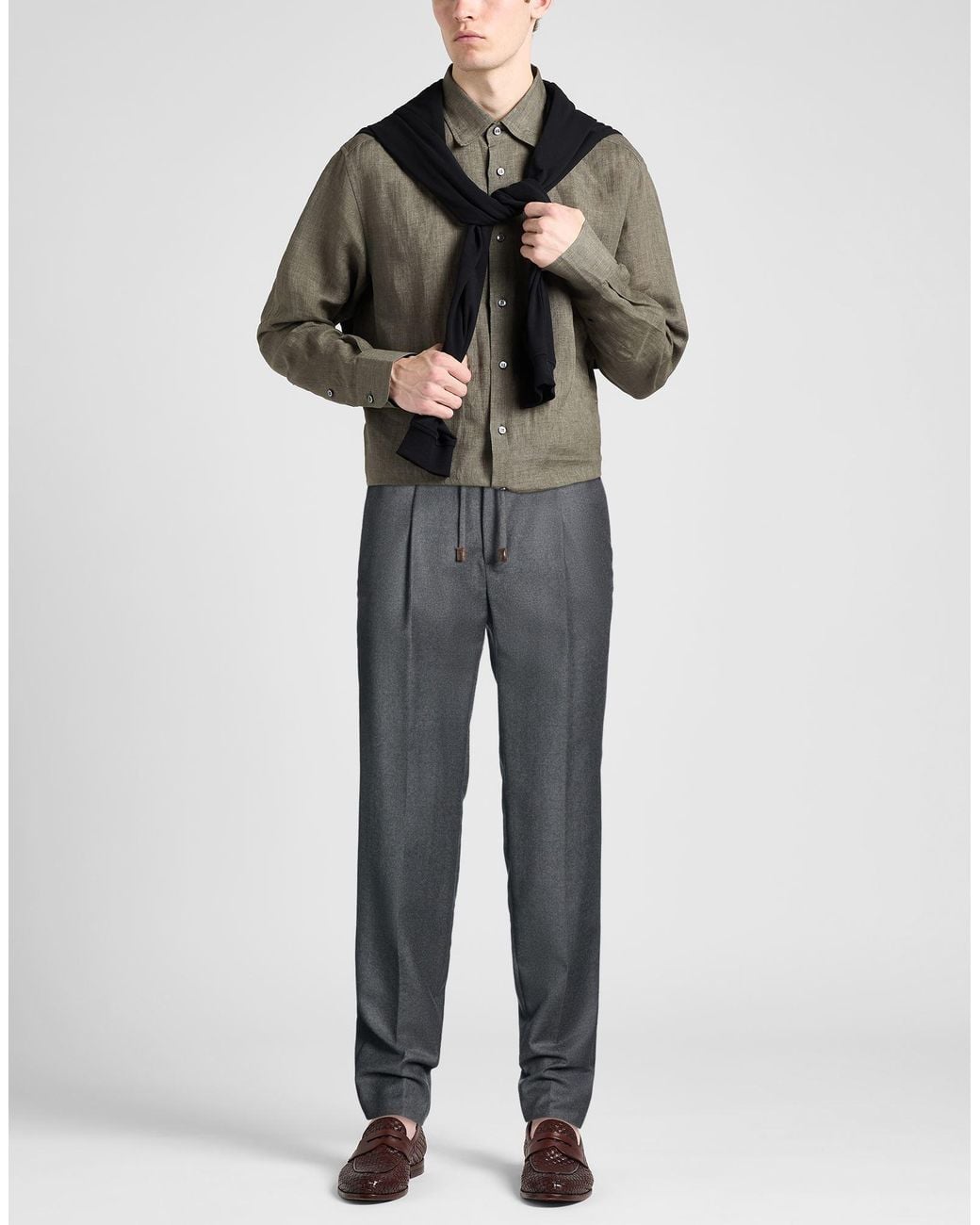 Incotex Gray Pants for men
