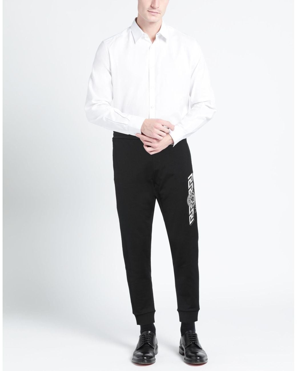 Pantalon Versace pour homme en coloris Black