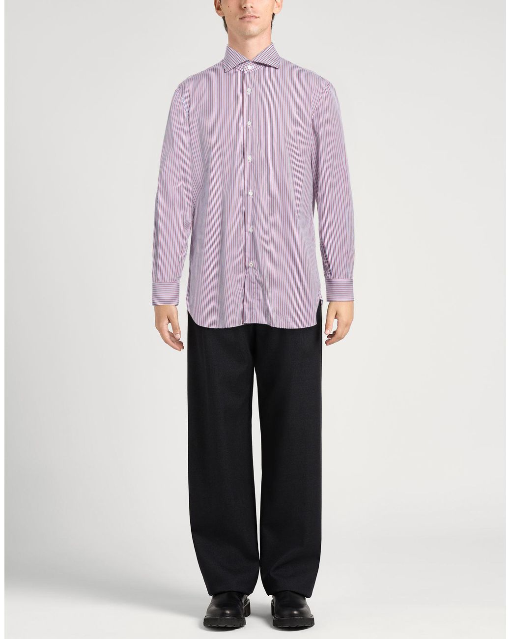 Camisa Isaia de hombre de color Purple