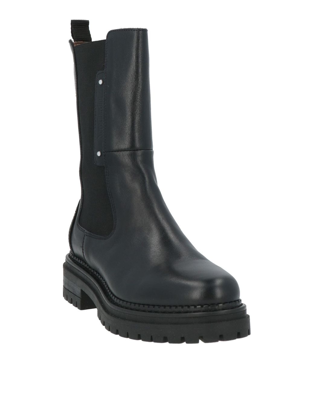 Nero Giardini Black Ankle Boots Leather