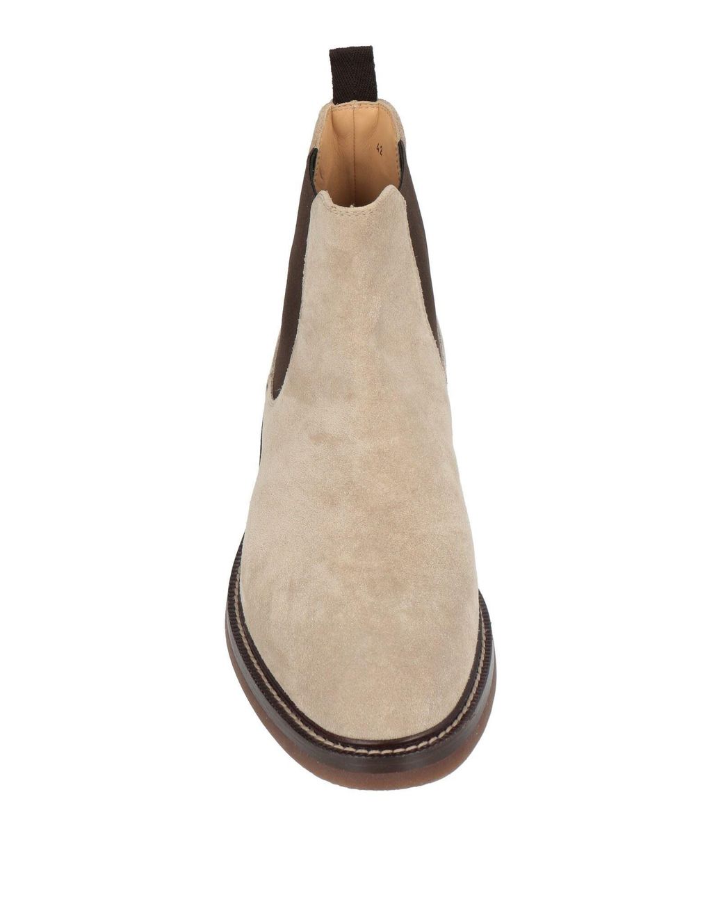 Brunello Cucinelli Brown Ankle Boots for men