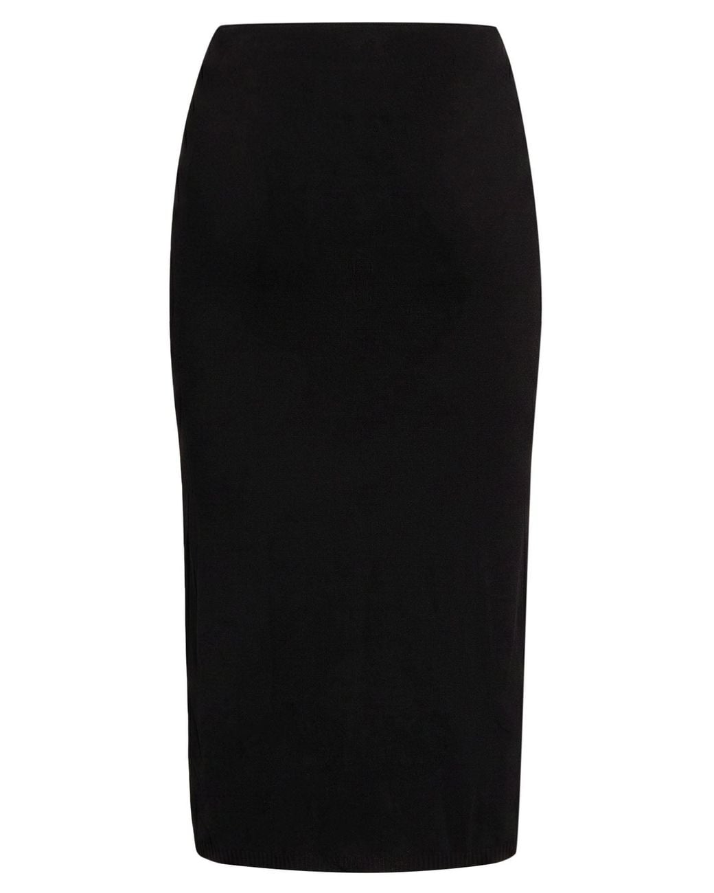 Compagnia Italiana Black Midi Skirt