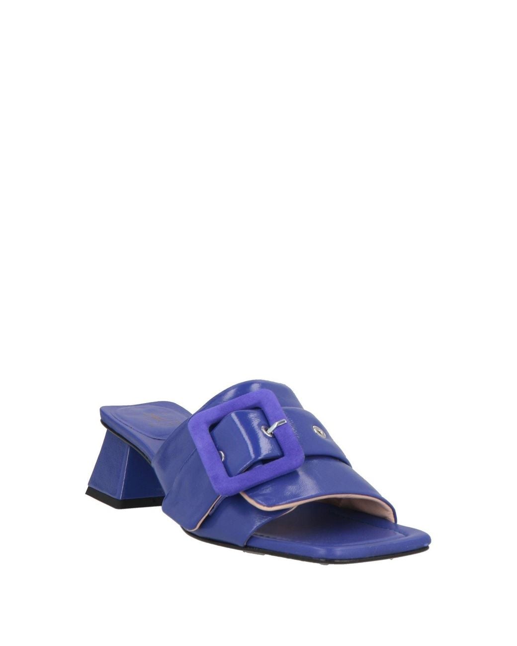 Fabi Blue Sandals Leather