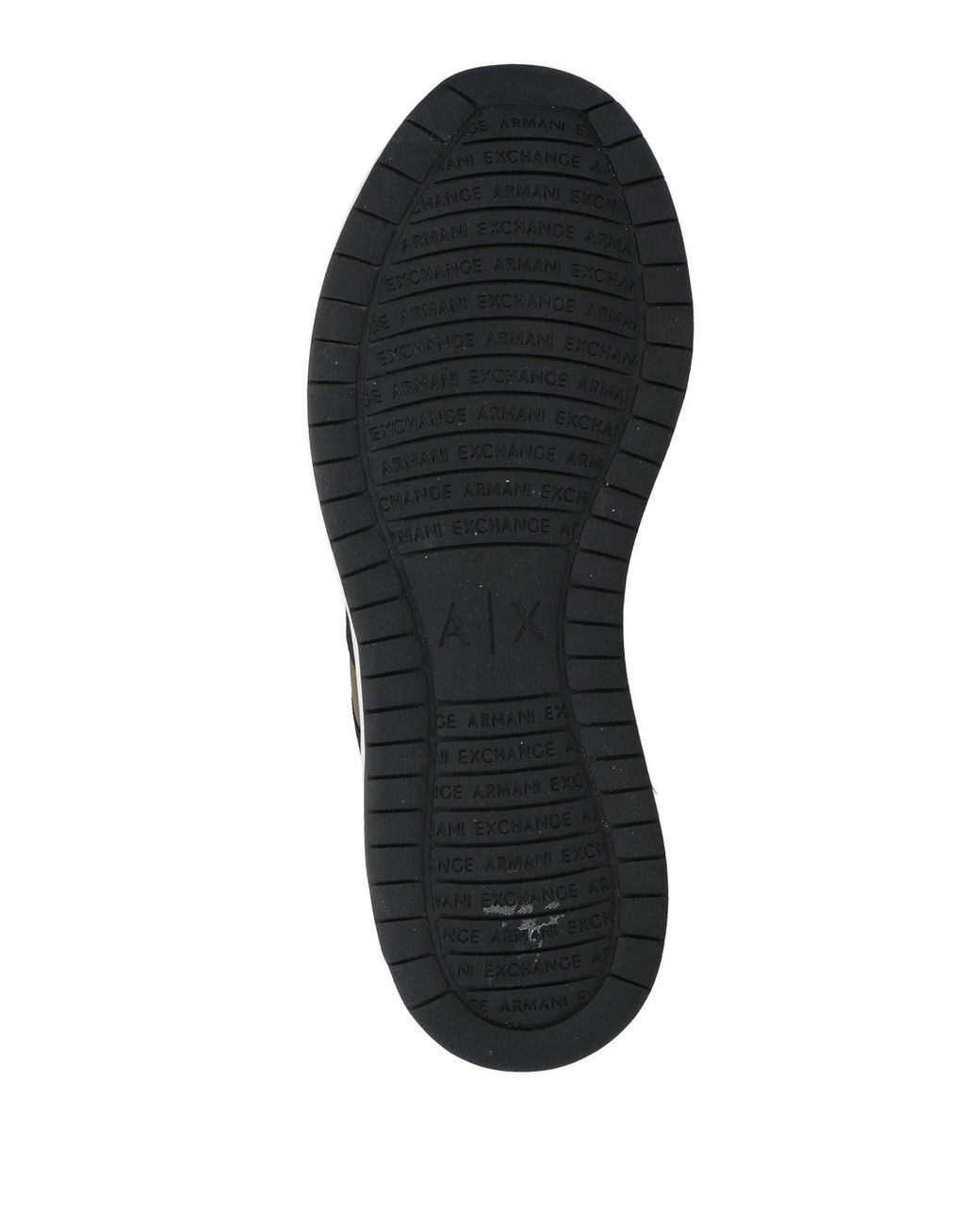 ARMANI EXCHANGE Black Sneakers Polyamide, Elastane, Polyester for men