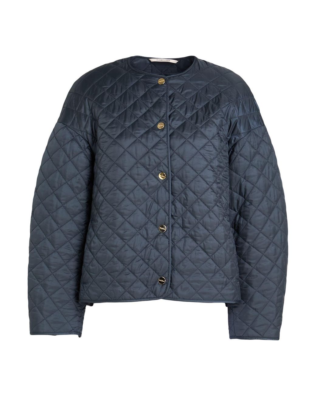Max Mara Blue Puffer Polyester