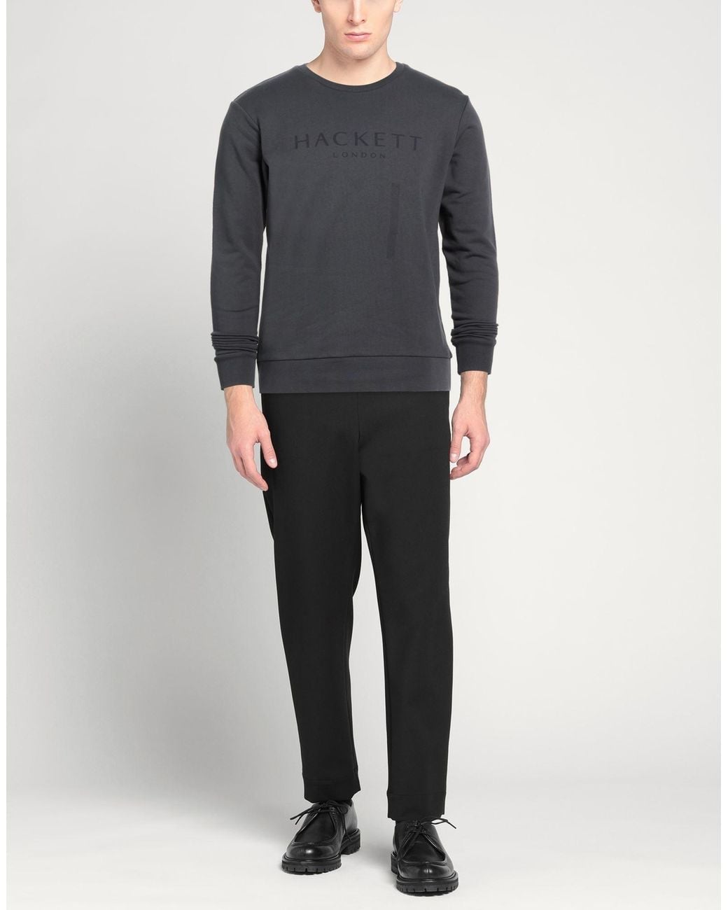 Hackett Gray Sweatshirt Cotton for men