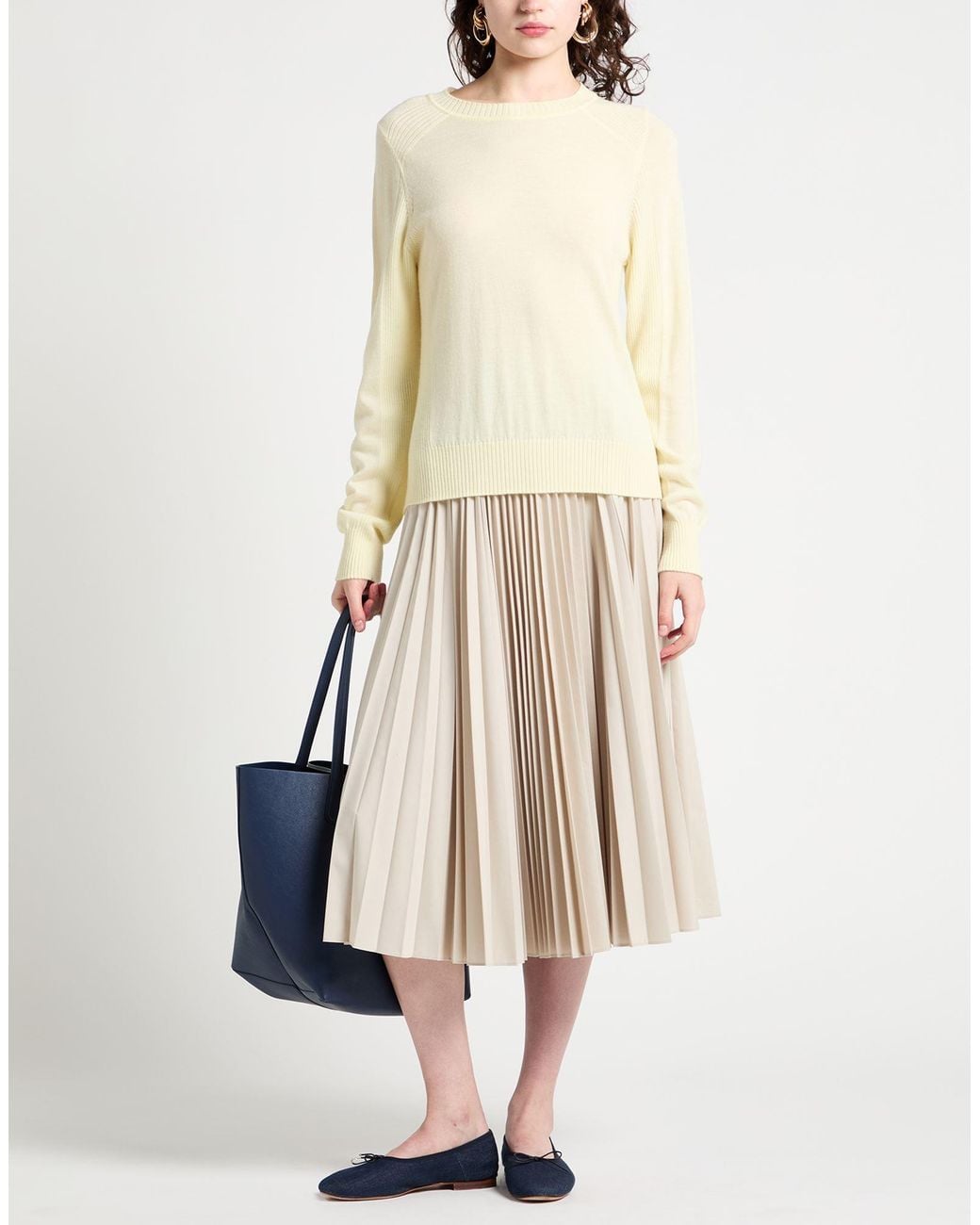 MAX&Co. Yellow Sweater Virgin Wool