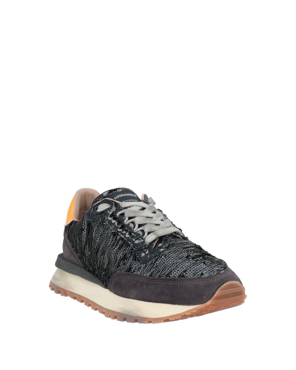 HIDNANDER Gray Sneakers Leather